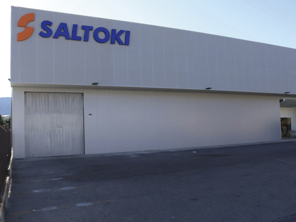 Fachada del nuevo centro de Saltoki en Alcoy