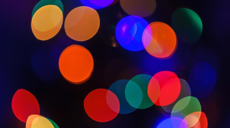 Luces de colores - Bombillas LED con colores vibrantes